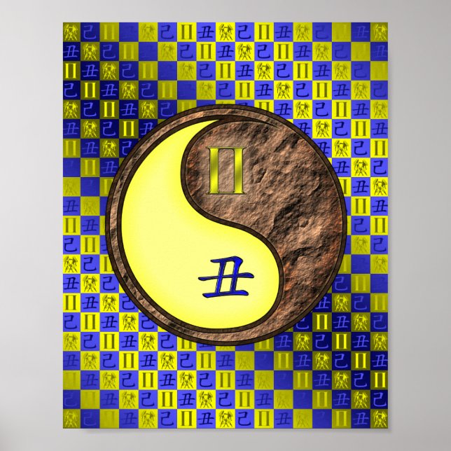 Póster Gemini y Earth Ox (Frente)