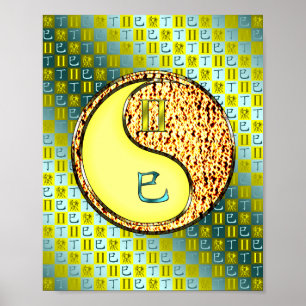 Póster Gemini y la serpiente contra incendios