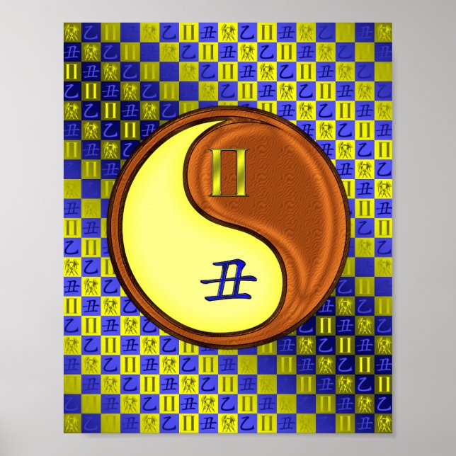 Póster Gemini y Wood Ox (Frente)