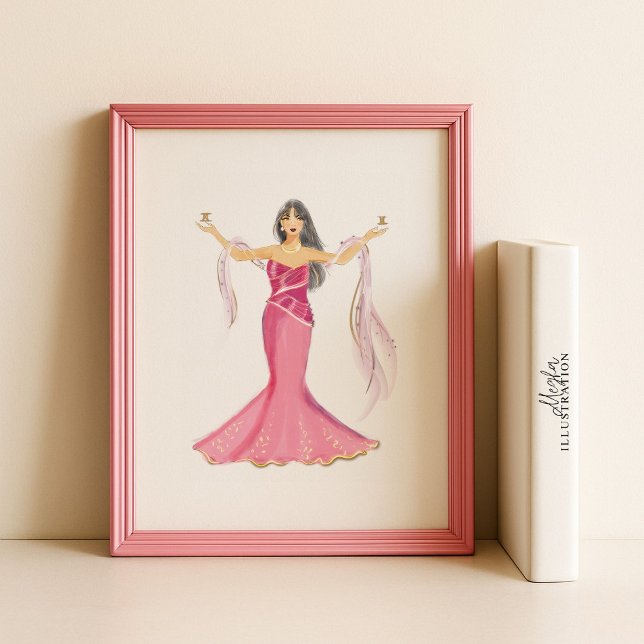 Póster Gemini Zodiac Illustration – Hand Drawn (Subido por el creador)