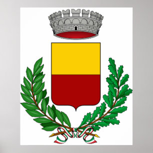 Póster Gemona del Friuli Stemma, Italia