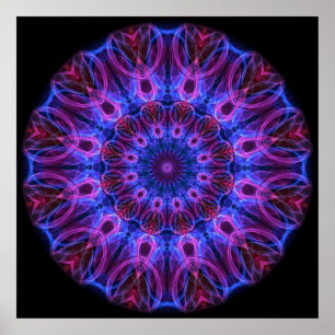 Póster GemRings kaleidoscope