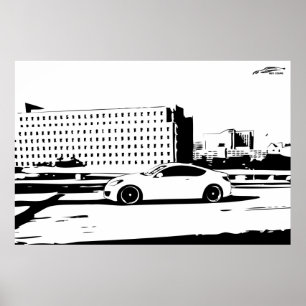 Póster Gen Coupe Rolling Shot