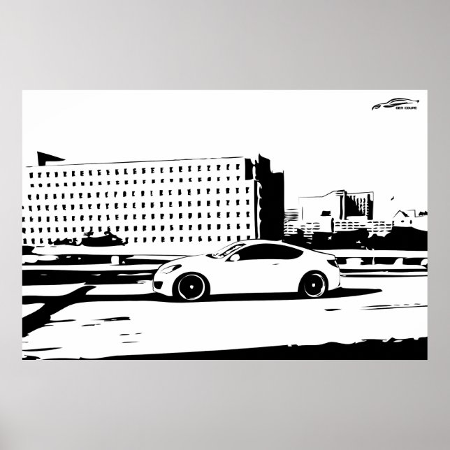 Póster Gen Coupe Rolling Shot (Frente)