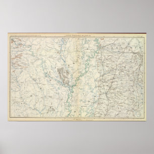 Póster Gen map XIX