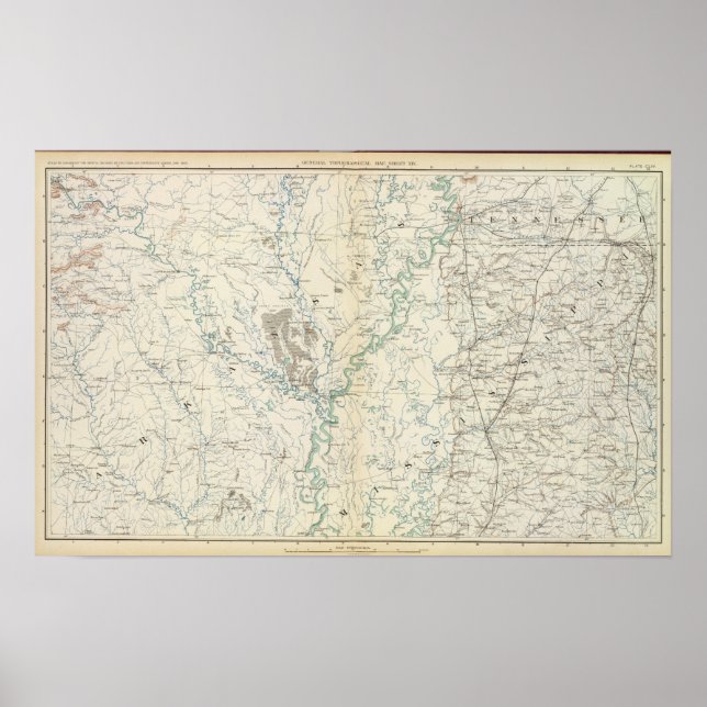 Póster Gen map XIX (Frente)