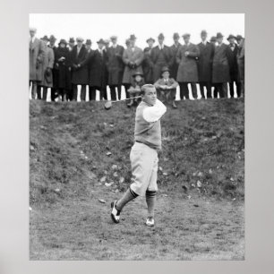 Póster Gene Sarazen, 1922