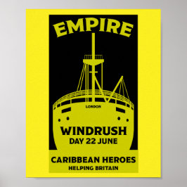 Póster Generación Windrush