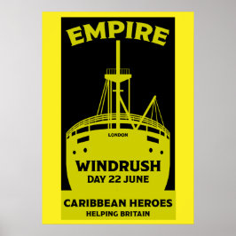 Póster Generación Windrush