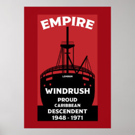 Póster Generación Windrush