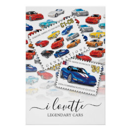 PÓSTER GENERACIONES DE ARTE AUTOMÓVIL