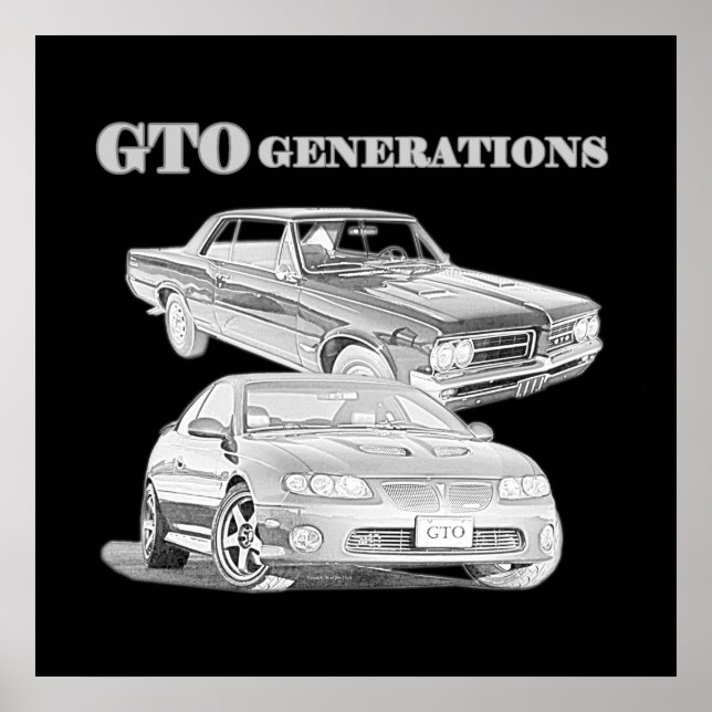 Póster Generaciones de GTO (Frente)