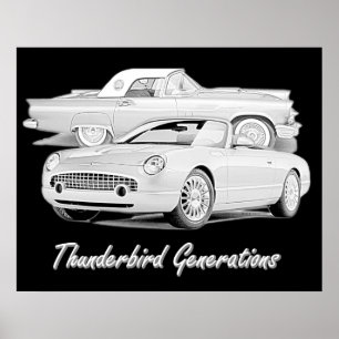 Póster Generaciones de Thunderbird
