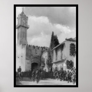 Póster General Allenby en Jerusalén 1917