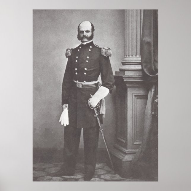 Póster General Ambrose Burnside (Frente)