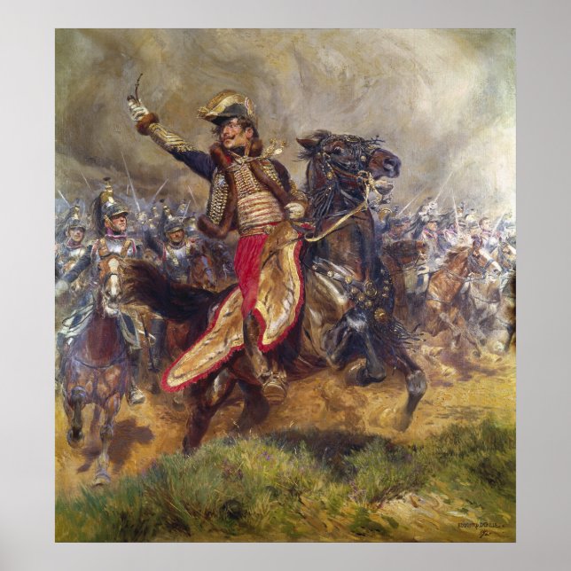 Póster General Antoine-Charles-Louis Lasalle 1912 (Frente)