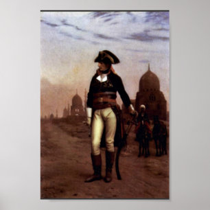 Póster General Bonaparte En El Cairo, Por Gérôme Jean-Léo