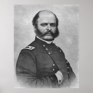 Póster General Burnside Painting