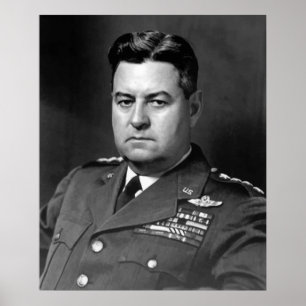 Póster General Curtis Lemay de la fuerza aérea