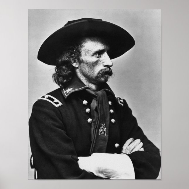 Póster General Custer - Guerra Civil (Frente)
