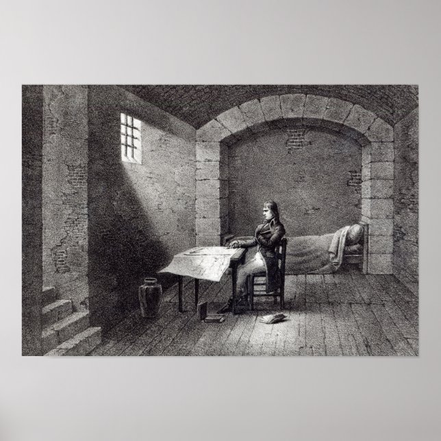 Póster General de Brigada Bonaparte en prisión (Frente)