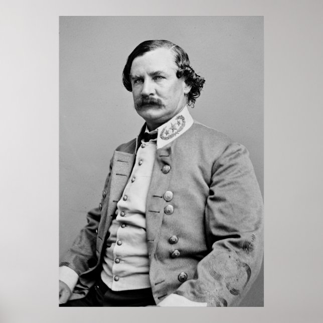 Póster General de CSA Benjamin F. Cheatham, años 1860 (Frente)