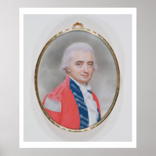 Póster General de División Sir Barry Close (d.1813) 1794 