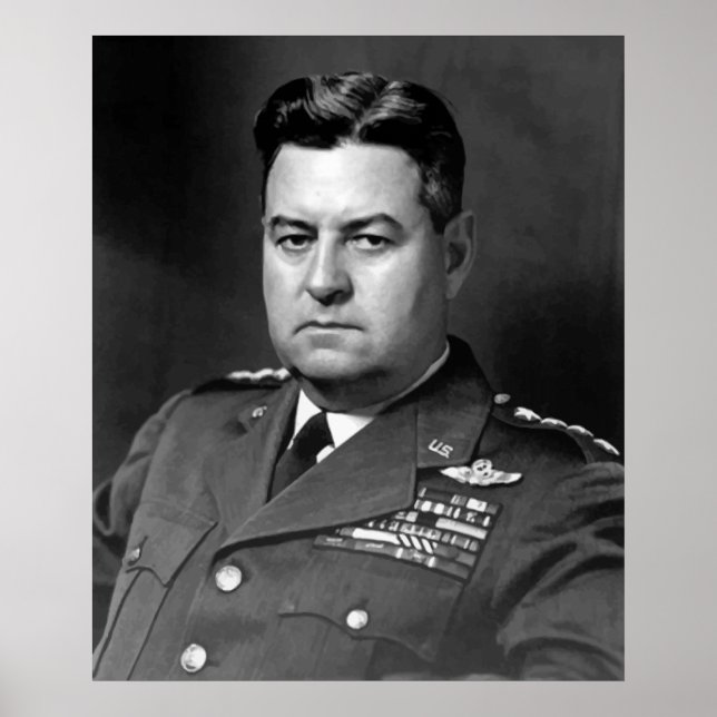 Póster General de la Fuerza Aérea Curtis Lemay (Frente)