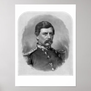 Póster General de la Unión George McClellan