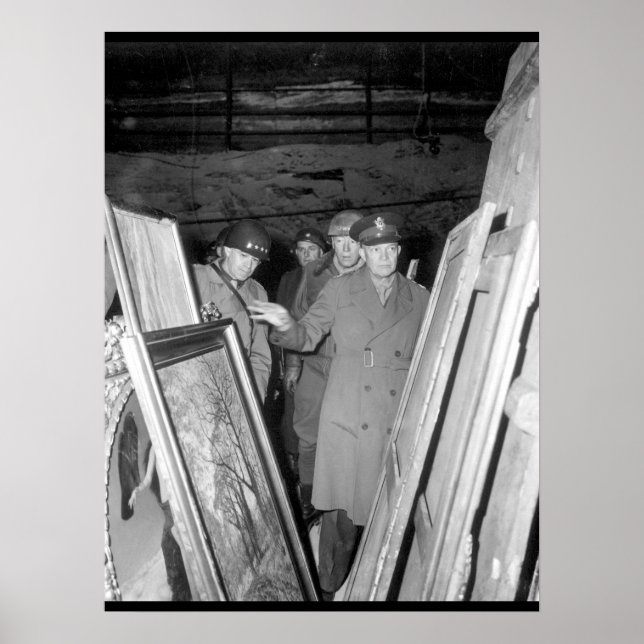 Póster General Dwight D. Eisenhower, Supreme_War Image (Frente)