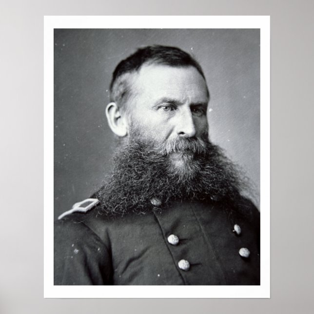 Póster General George Crook (foto de abajo) (Frente)