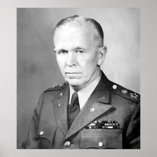 Póster General George Marshall (Frente)