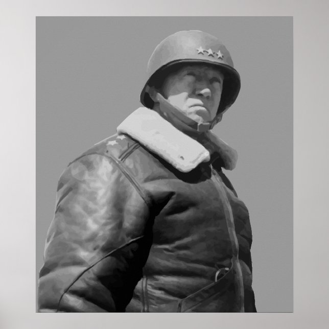 Póster General George S. Patton Jr. (Frente)