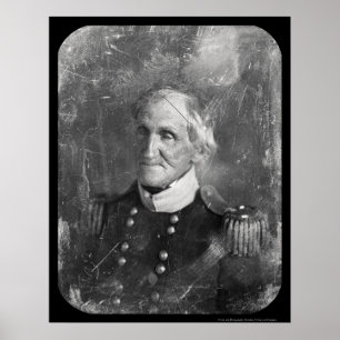 Póster General Hugh Brady Daguerreotipo 1845