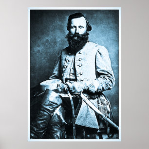 Póster General J.E.B. Stuart