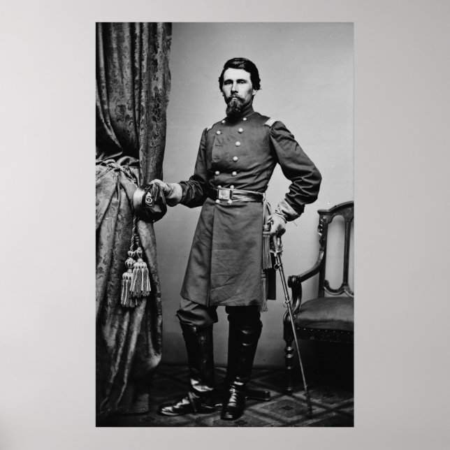 Póster General James Jourdan - Guerra Civil (Frente)