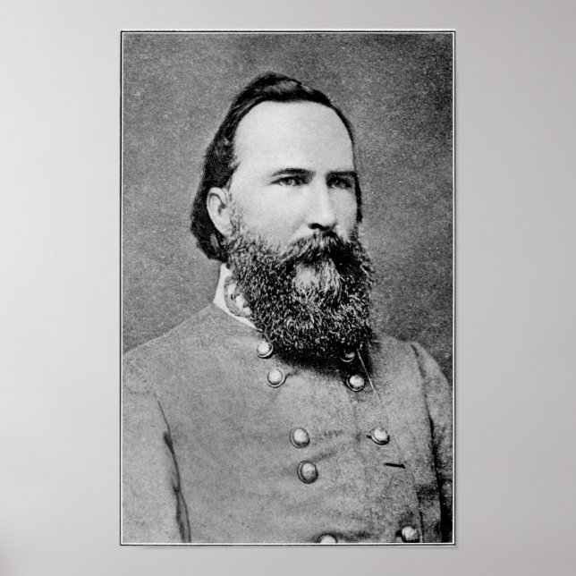 Póster General James Longstreet (Frente)