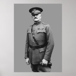 Póster General Juan J. Pershing