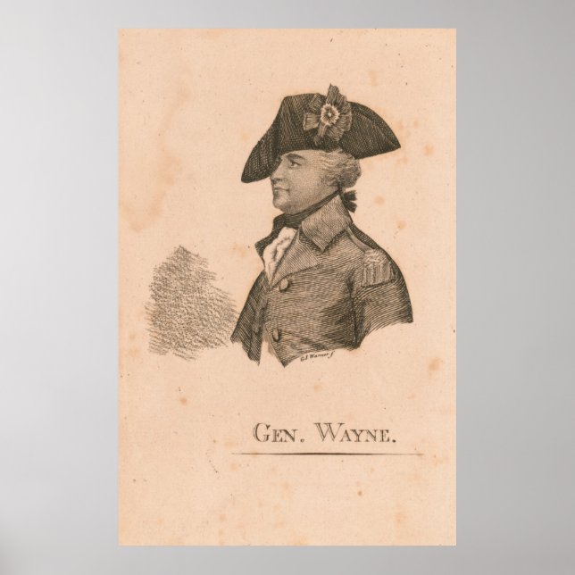 Póster General Mad Anthony Wayne (Frente)