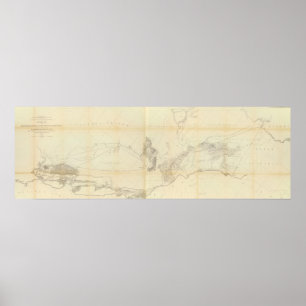 Póster General Map of Explorations and Surveys