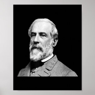 Póster General Robert E Lee - Guerra Civil
