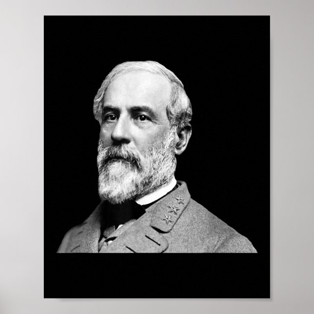 Póster General Robert E Lee - Guerra Civil (Frente)