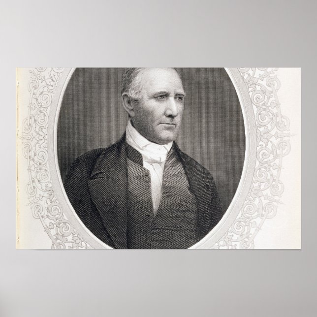 Póster General Samuel Houston (Frente)