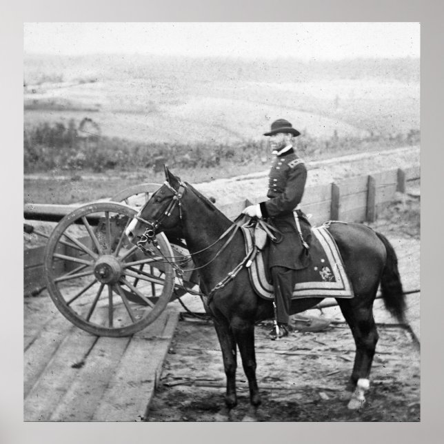 Póster General Sherman en Atlanta, 1864 (Frente)