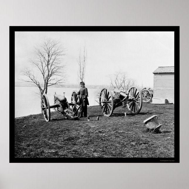 Póster General Sickles and Wiard Guns 1862 (Frente)