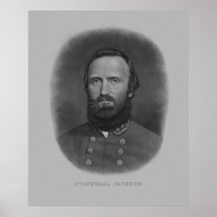 Póster General Stonewall Jackson