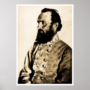 Póster General Stonewall Jackson