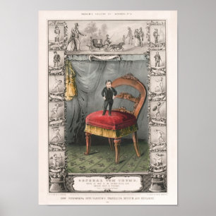 Póster General Tom Thumb - Galería de maravillas de Barnu