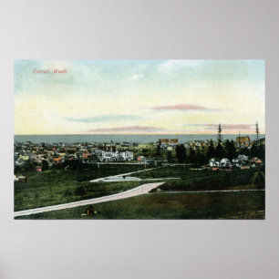 Póster General View of the City
