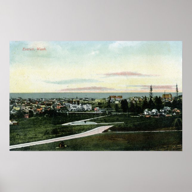 Póster General View of the City (Frente)